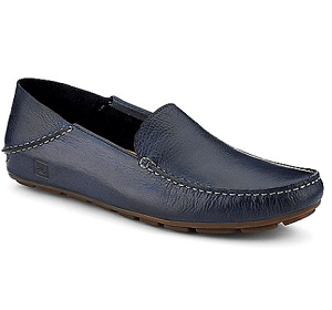 Wave Driver Color Pop Convertible Moc -Blue Leather-Brown